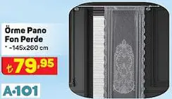ÖRME PANO FON PERDE ÖRME PANO FON PERDE